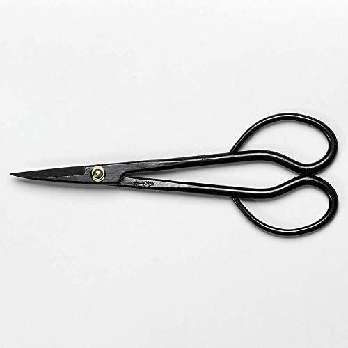 Wazakura Satsuki Bonsai Scissors 7in, Japanese Carbon Steel Pruning Shears
