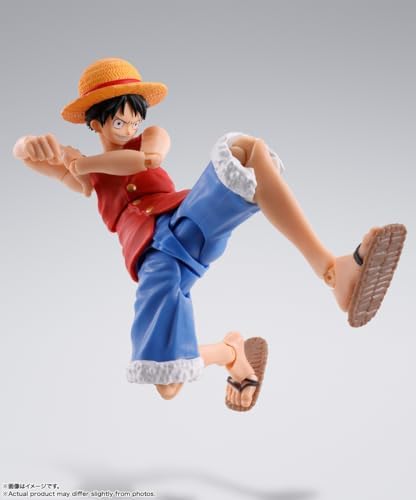 TAMASHII NATIONS - One Piece - Monkey D. Luffy -Romance Dawn- S.H.Figuarts Ac...