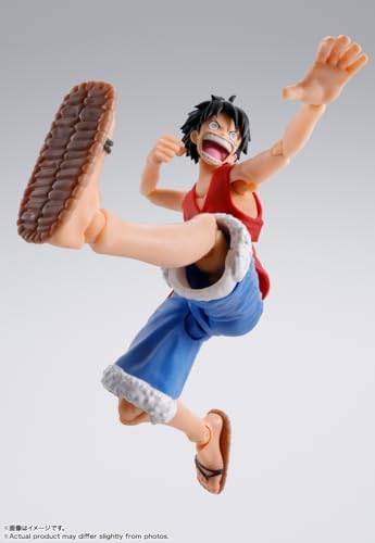 TAMASHII NATIONS - One Piece - Monkey D. Luffy -Romance Dawn- S.H.Figuarts Ac...