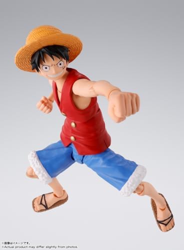 TAMASHII NATIONS - One Piece - Monkey D. Luffy -Romance Dawn- S.H.Figuarts Ac...