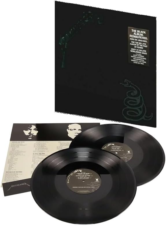 The Black Album 1991 Remastered Double-Album by Metallica