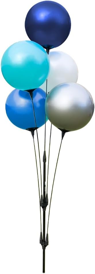Reusable Outdoor Balloon Clusters - Helium Free, All-Weather, Durable, Plasti...