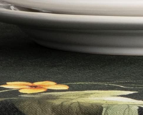 Maison d' Hermine Table Cloth Rectangle Table Reusable 100% Cotton 60&quo...