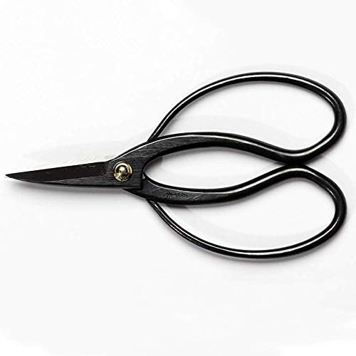 Wazakura Traditional Bonsai Scissors 7in, Carbon Steel Pruning Shears