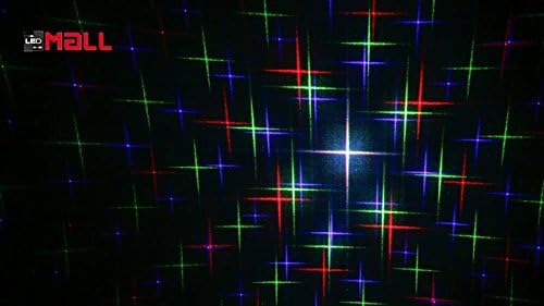 Motion 8 Patterns in 1 Red, Green, and Blue Outdoor Christmas Laser Lights Pr...