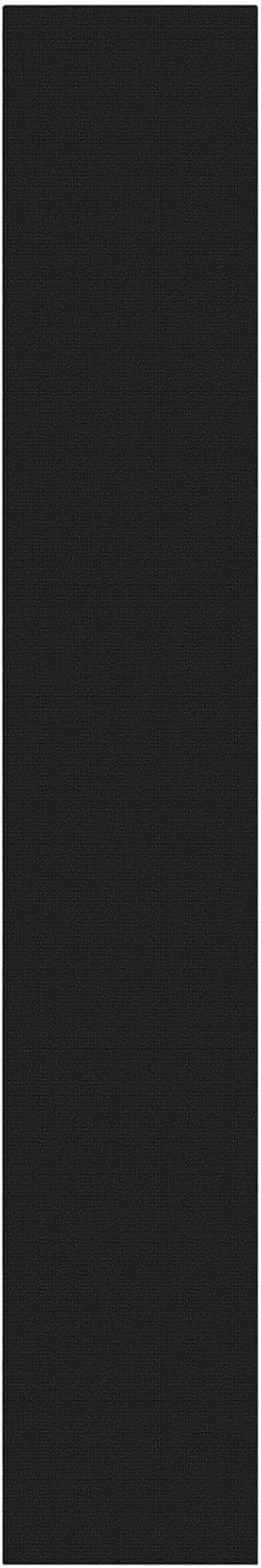 KOZYFLY Black 2.5'x16' Runners Rugs for Hallway, Extra Long Washable ...