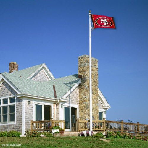 San Francisco 49ers SF Large 3x5 Flag