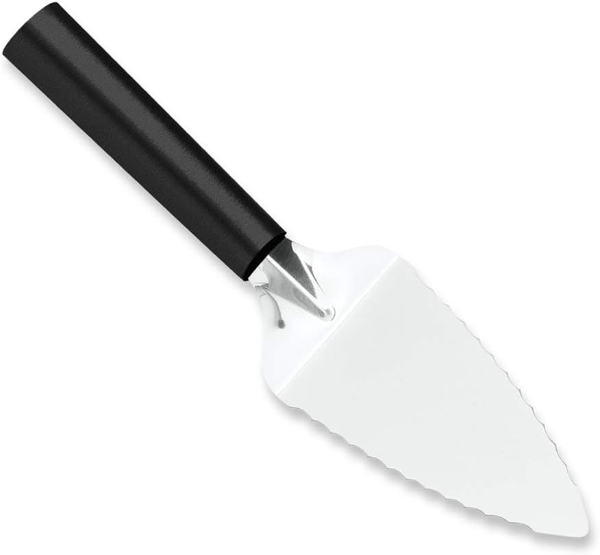 Rada Cutlery Serrated Pie Server (W220), Black, Pack of 2