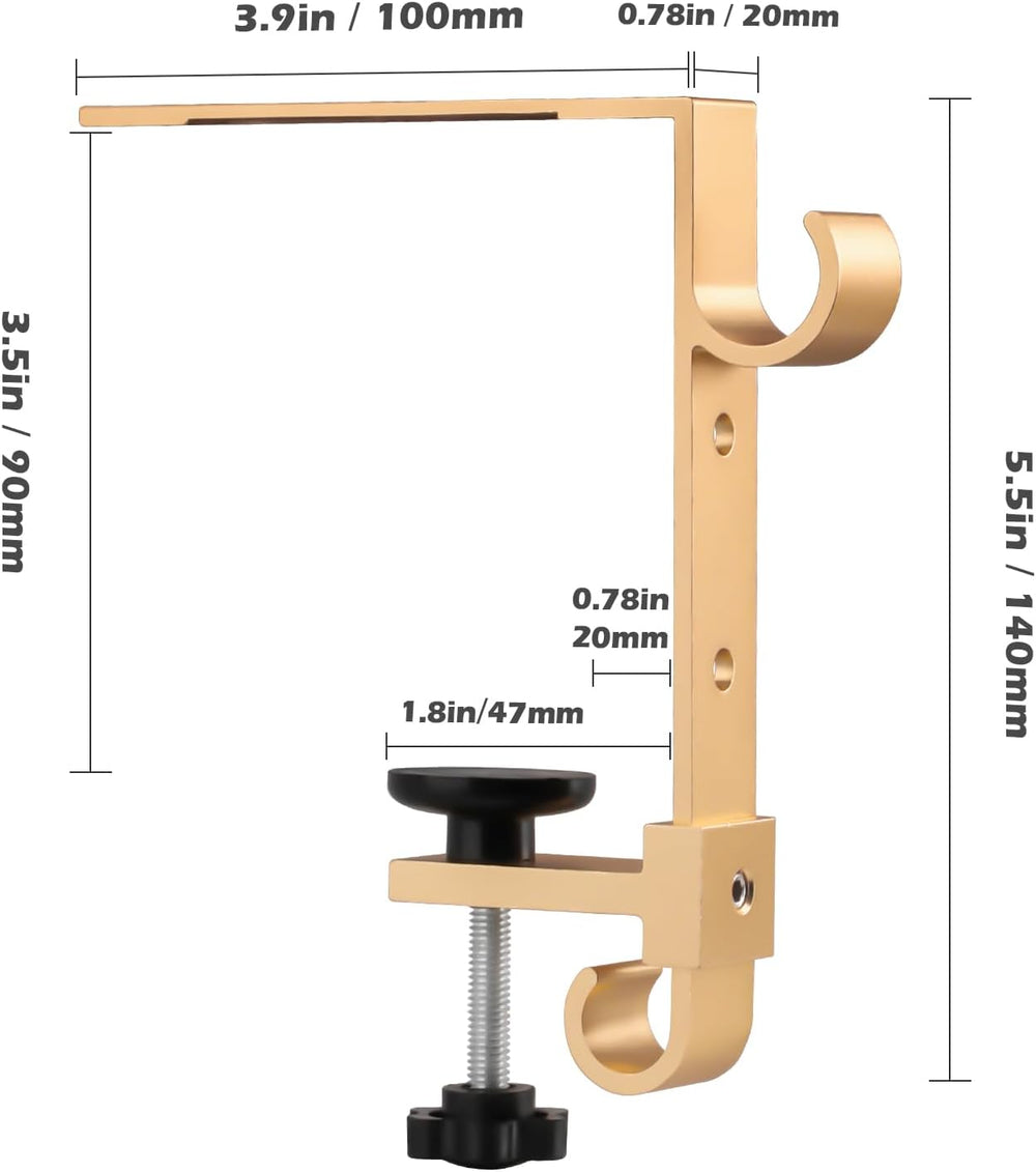 Stocking Hangers for Mantle,2 in 1 Adjustable Christmas Stocking Holder