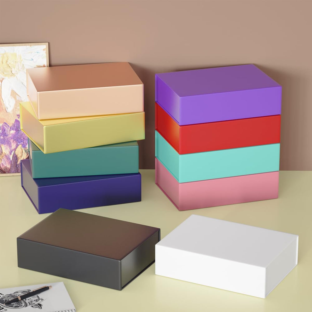 Green Gift Boxes 11.9" x 8.5" x 3.3",Magnetic Closure Gift Box...
