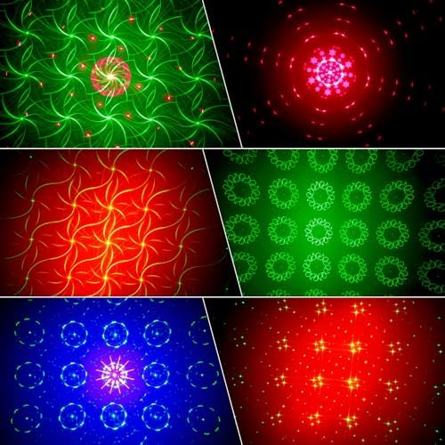 Party Disco Ball Light Dj RGB Strobe Lights LED Projector