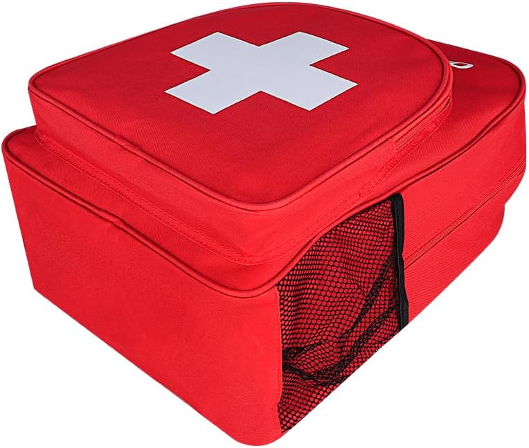 First Aid Bags Empty First Aid Backpack Empty Medical Storage Bag for First A...