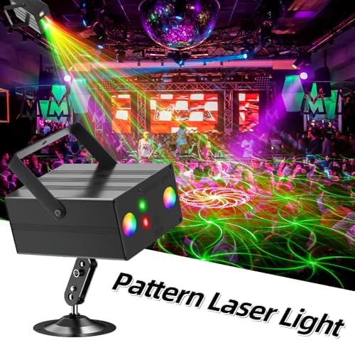 Party Disco Ball Light Dj RGB Strobe Lights LED Projector