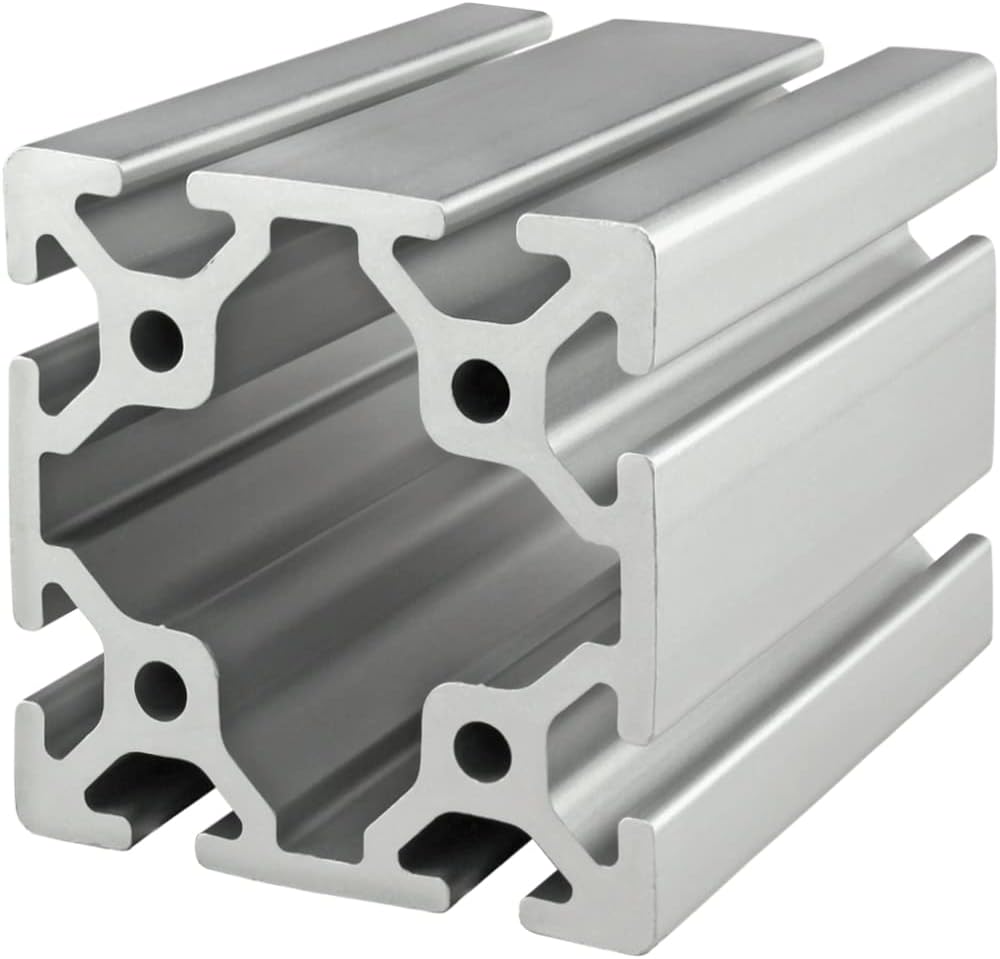 8020, 40-8080, 40 Series 80mm x 80mm 80x80 Aluminum T-Slot Extrusion T Slot E...