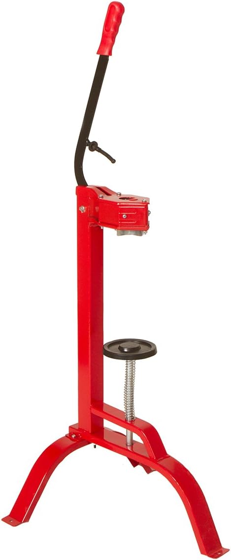 Italian Floor Wine Bottle Corker for Bottling | Adjustable Plunger Depth