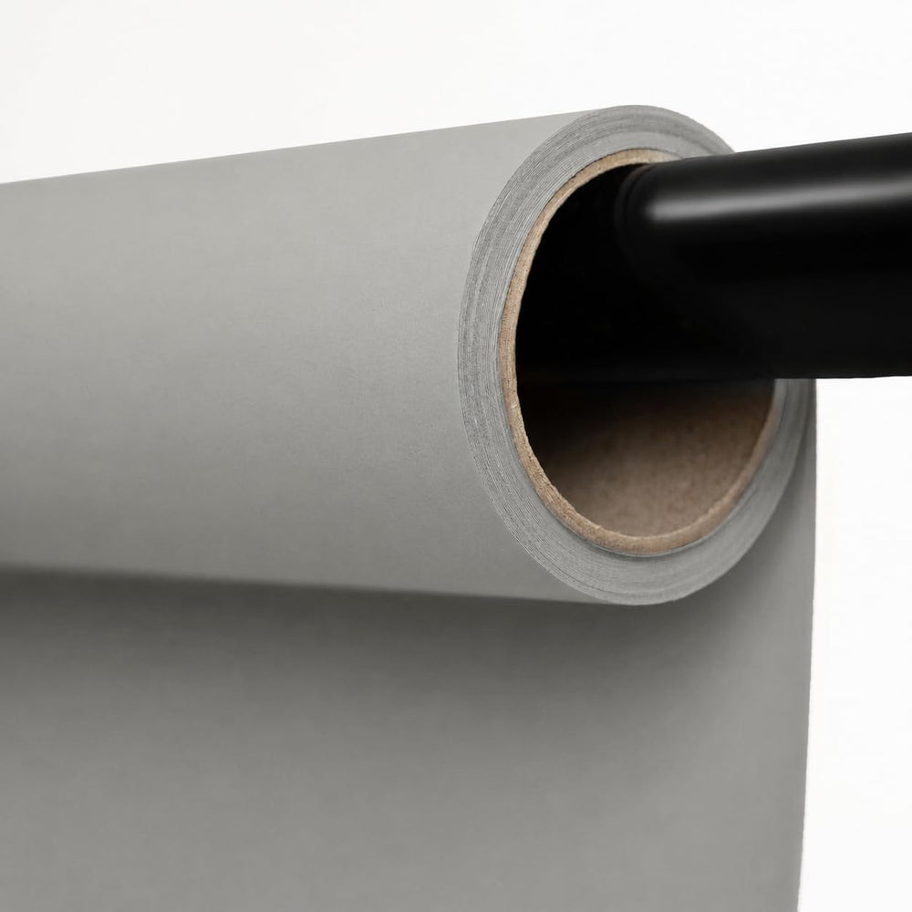Kate Seamless Paper Backdrop for Photography Light Gray Photo Backdrop Paper ...