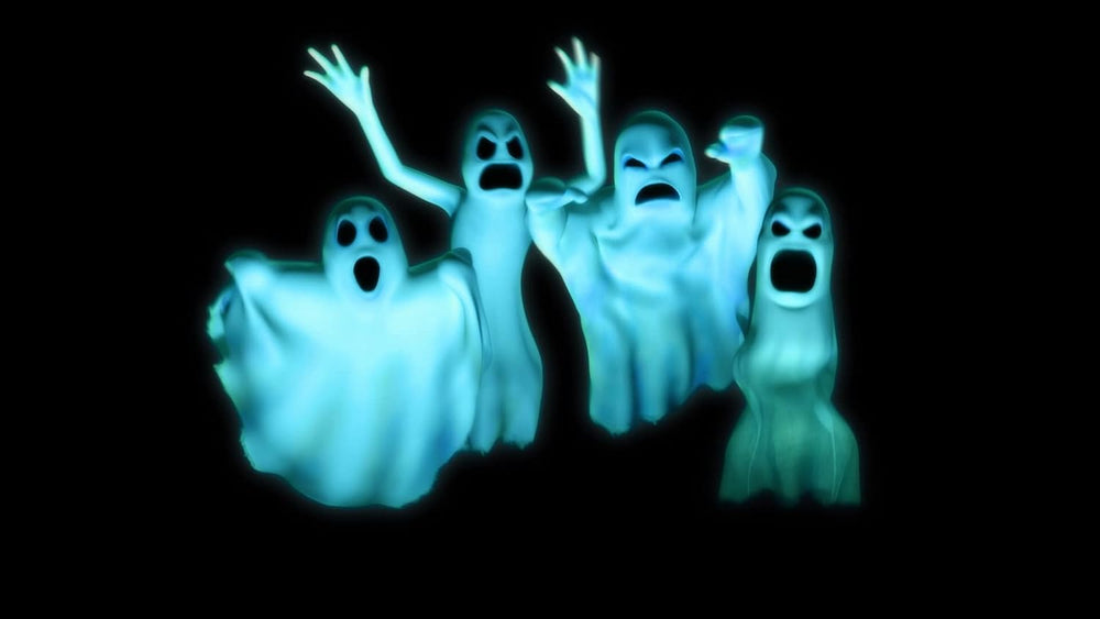 AtmosFX® Halloween Hollusion Digital Decoration on USB Includes 8 Atmosfx Vid...