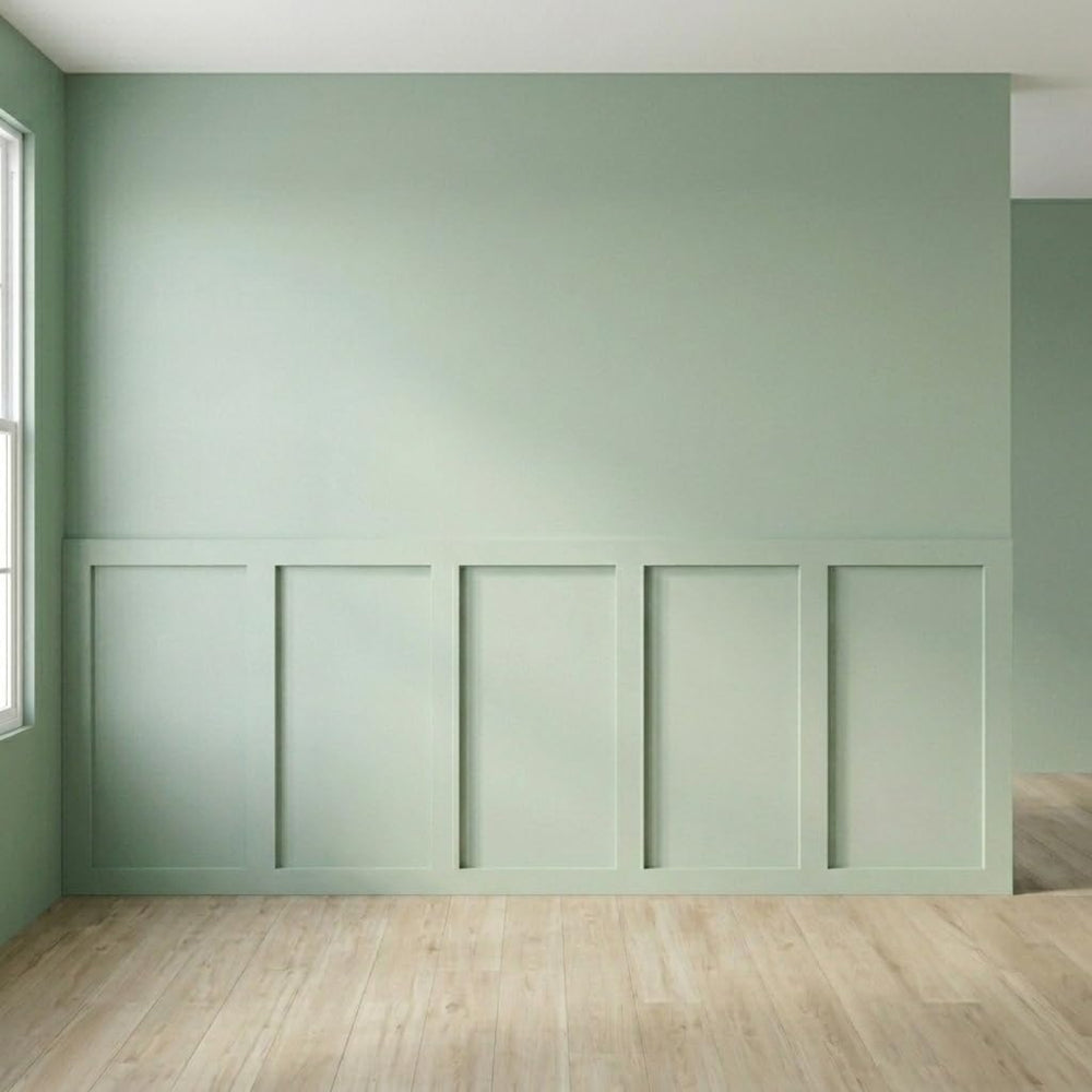 Pre-Cut Wall Molding Kit Raw MDF Board and Batten 10 Pack