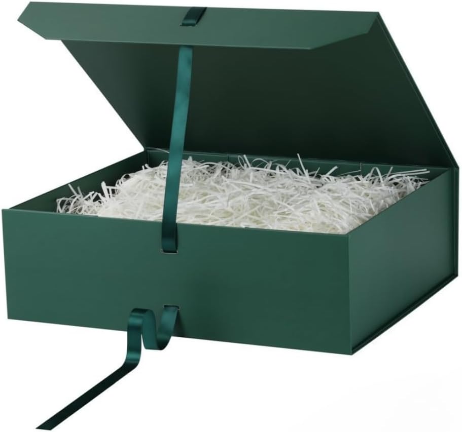 GoooodGift Extra Large Gift Box Green 1 Pack 19x16x6 inch Luxury Gift Box for...