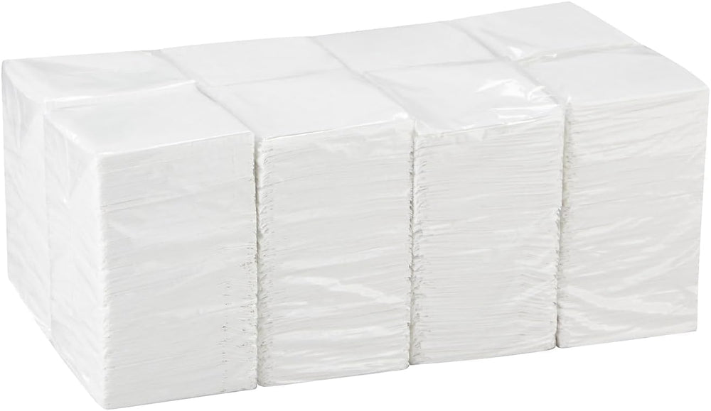 Dixie 1-Ply Beverage Napkin by GP PRO (Georgia-Pacific), White, 1/4 Fold, 960...