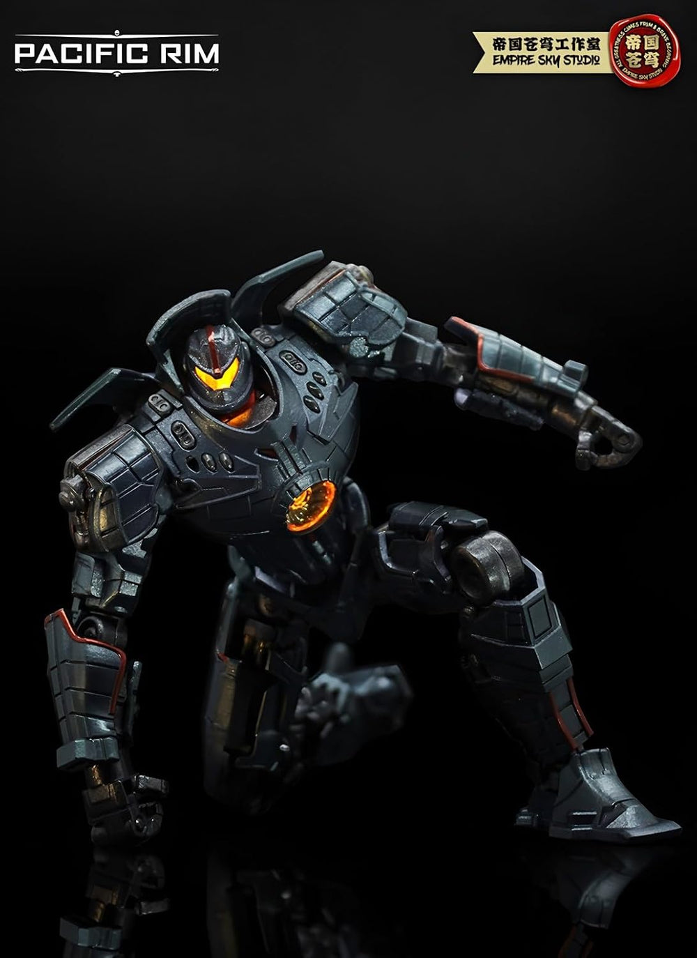 Pipigirl x Empire Sky Studio 1/12 Pacific Rim Mech Action Figure, Boxed Uniqu...