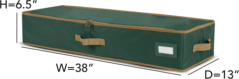 Covermates Gift Wrap Storage Organizer, 38"W x 13"D x 6.5"H, G...