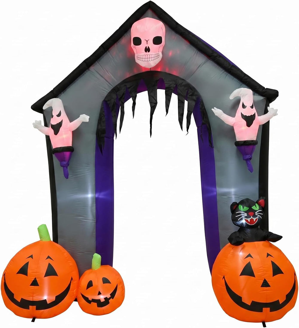 9FT Large-Size Pumpkin Arch Inflatable Decoration
