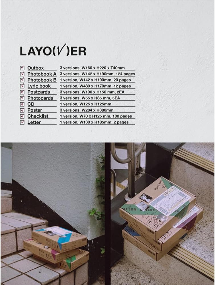 V - Layover Album (VIOLET ver.)