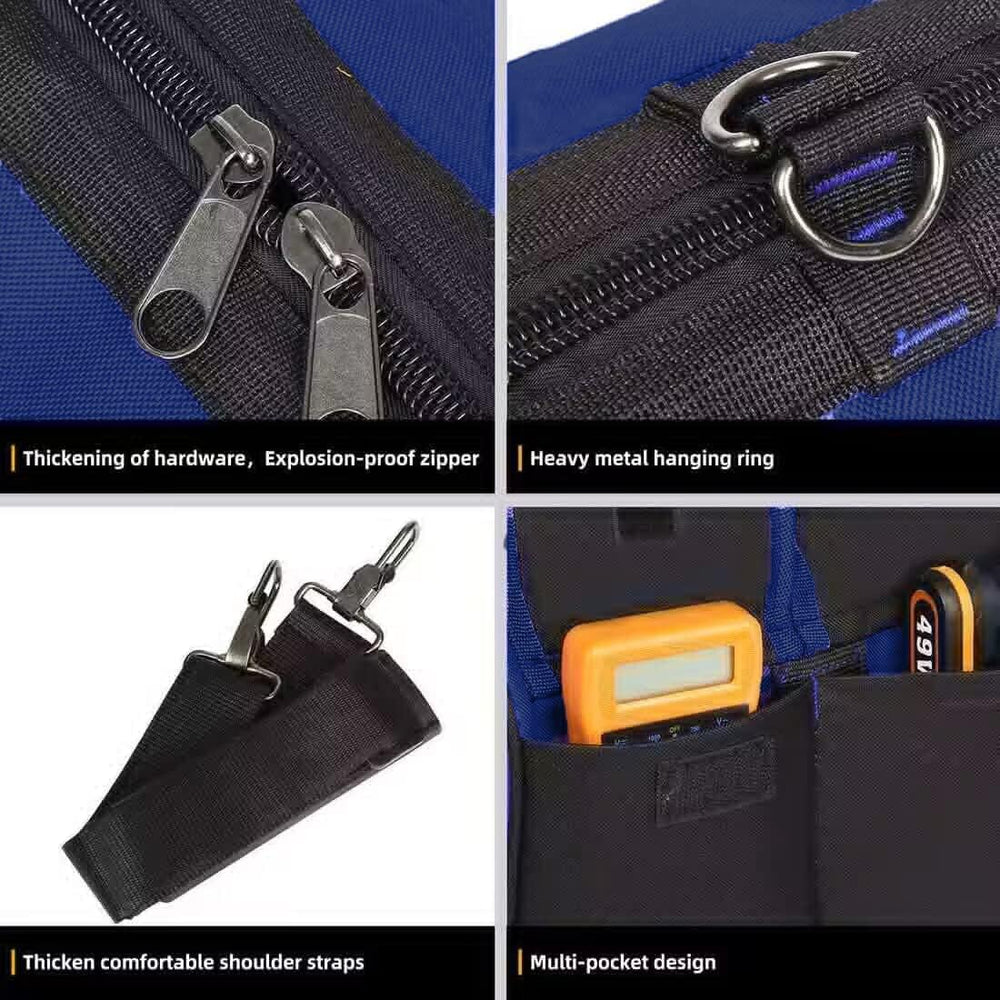 FASTECH 20 Inch Heavy Duty Tools Bag with Wide Mouth for Tool Storage, Carrie...