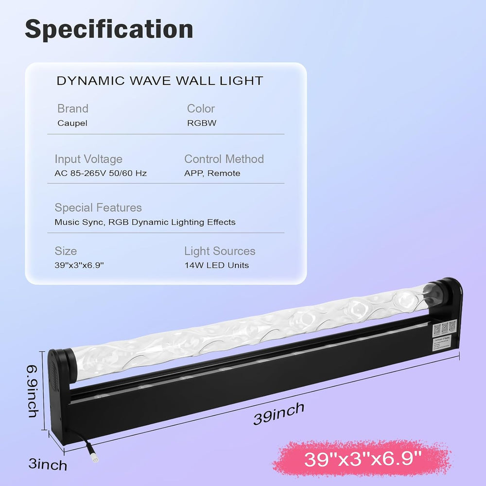 Ocean Wave Aurora Projector Lamp