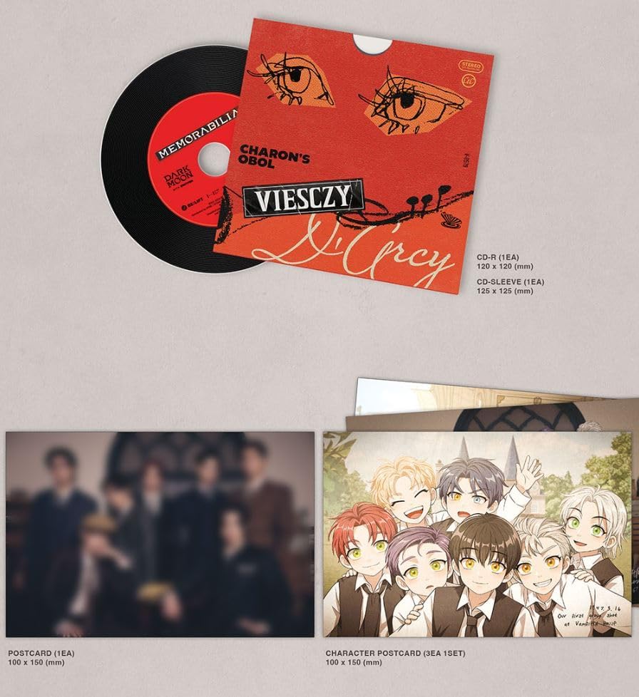 Dreamus ENHYPEN MEMORABILIA DARK MOON Special Album Moon Ver, undefined