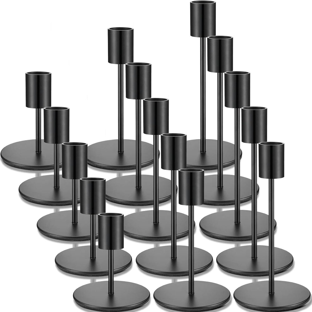 Sieral Candle Holders Bulk Taper Candlesticks Holders Set Modern Decorative M...