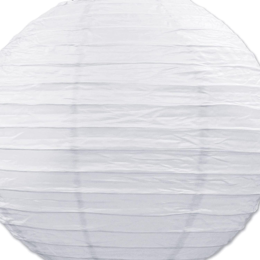 Beistle White Jumbo Paper Lantern Hanging Decoration for Weddings, Bridal Sho...
