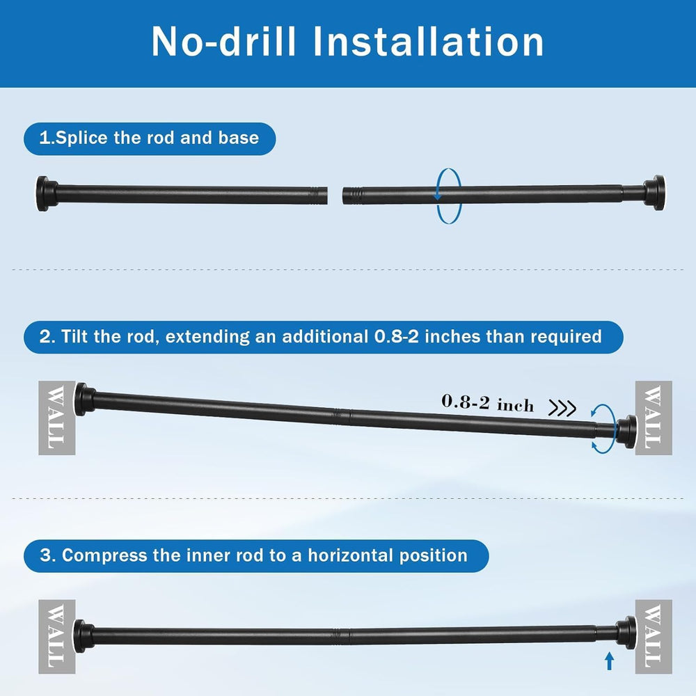 Garland Hanger for Front Door Frame, 30-63 in, 3 Hooks, No Drill