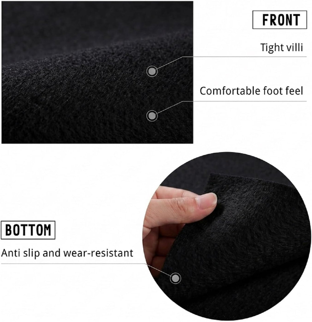 2.6x30ft Black Carpet Runner for Party&Prom 350GSM Felt Fabric