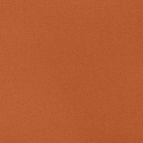 Ultimate Textile 60x144-Inch Cotton-Feel Tablecloth, Orange, 5 Pack