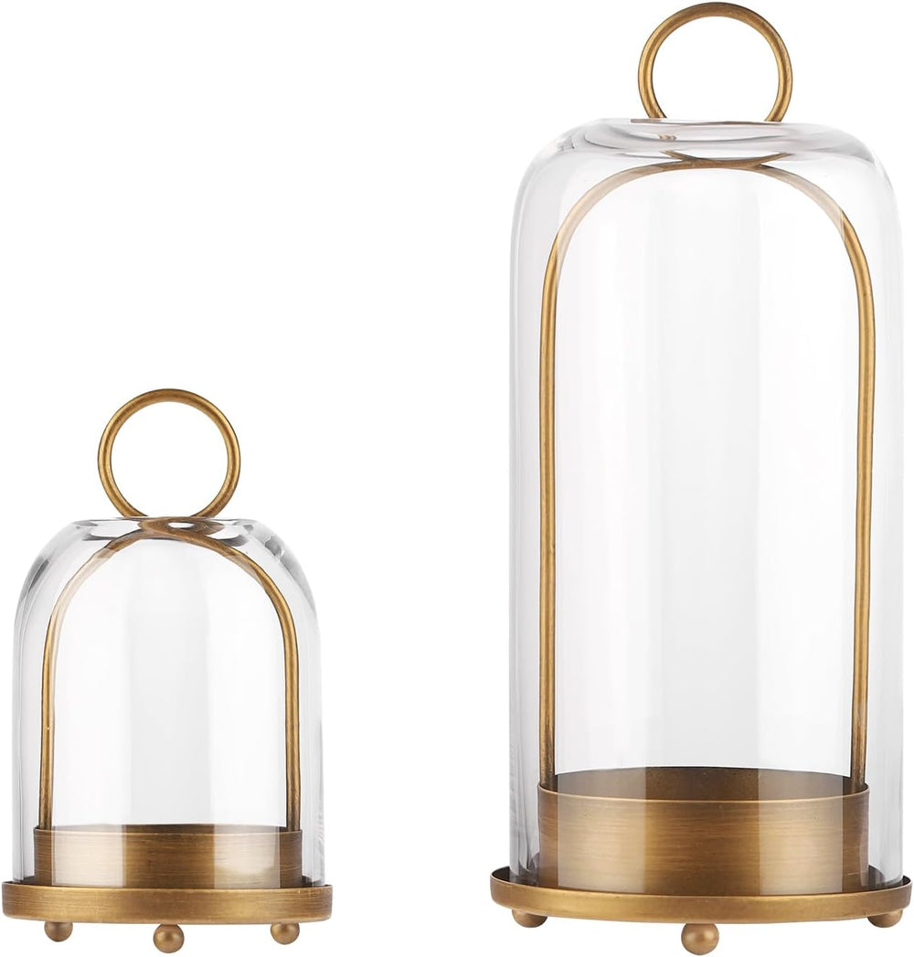 5" & 4" Wide Versatile Metal Candle Holder with Handmade Sturdy...