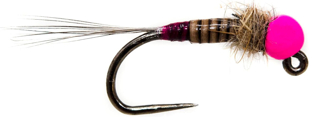 36 Effictive Tungsten Bead Perdigon Nymphs Fly Fishing Flies Assortment | Tro...