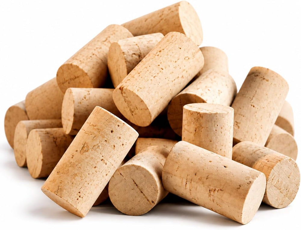 50 Natural Wine Corks #9, 44 x 24 mm, Made in Portugal