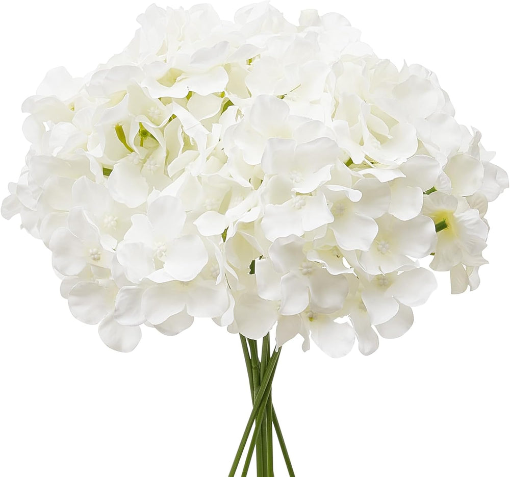 VEVOR Artificial Flowers, 305 pcs Real Looking Silk Fake Hydrangea Bulk