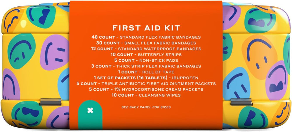 Welly First Aid Kit | FSA Eligible | Adhesive Flexible Fabric and Waterproof ...