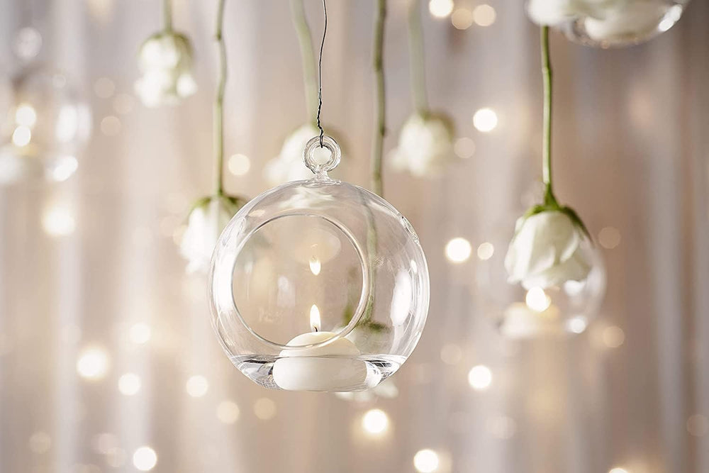 BOLSIUS 3 Inch White Floating Candles - 24 Count Unscented - Premium European...
