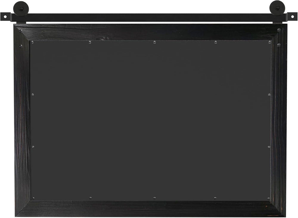 COGOOD Farmhouse Bathroom Mirrors for Over Sink - 22 x 30 Black