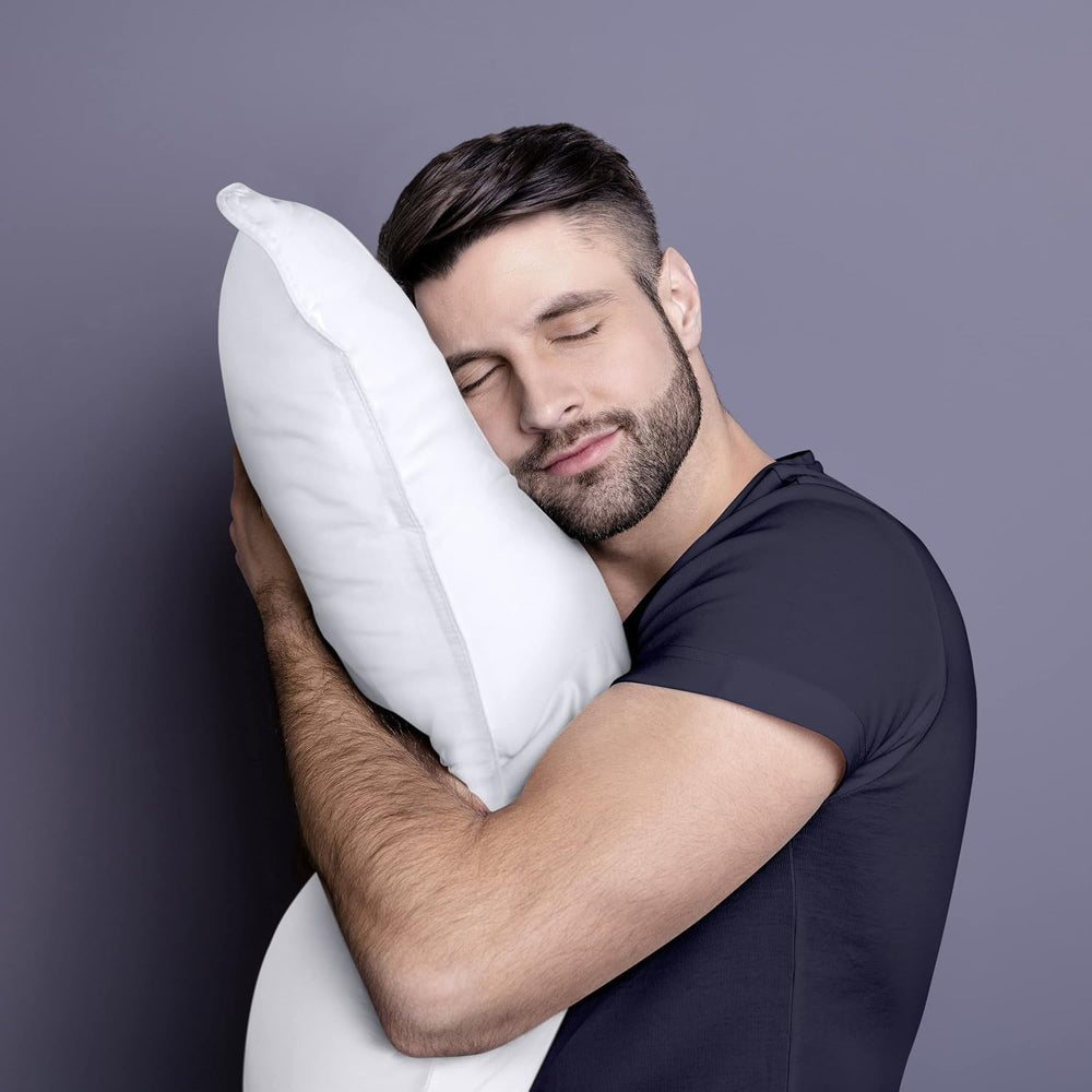 Utopia Bedding Bed Pillows for Sleeping (White), Queen Size Set of 4, Hotel P...