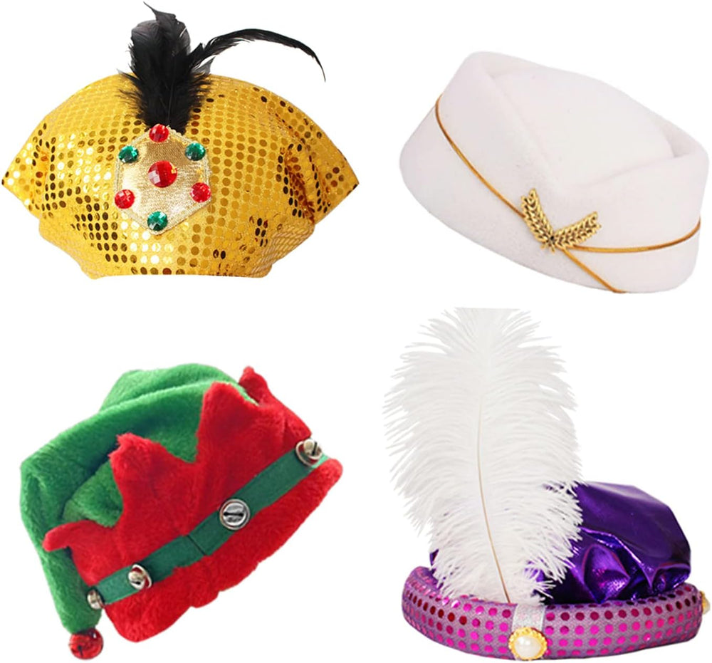 12 Assorted Funny Hats Crazy Party Hat Photo Booth Props for Adult