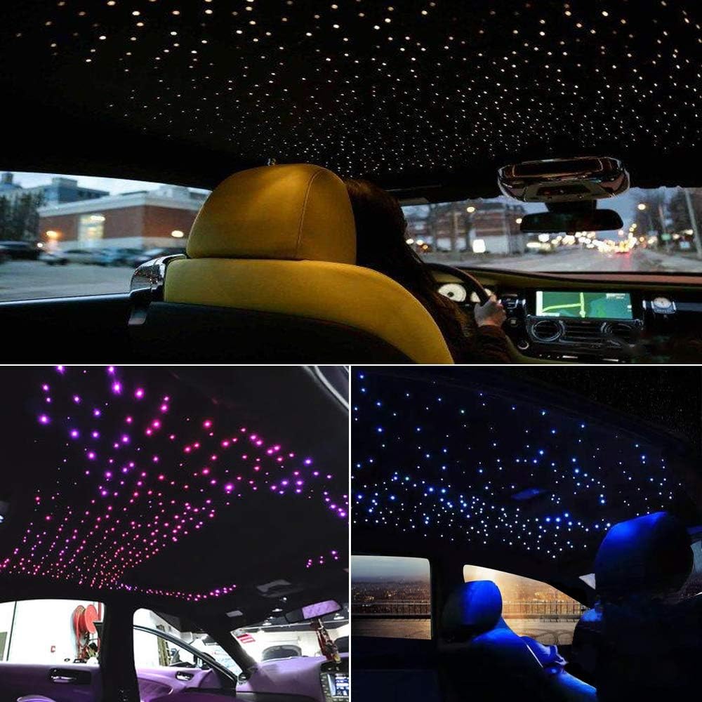 Fiber Optic Lights kit Twinkle+ APP Control + Music Effect for Star Ceiling S...
