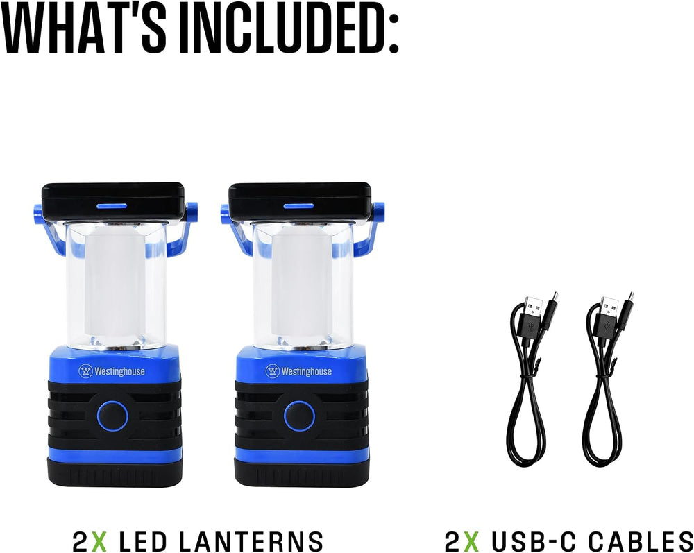 Solar Rechargeable Camping Lantern, 1000 Lumen LED Lantern, 5 Lighting Modes,...