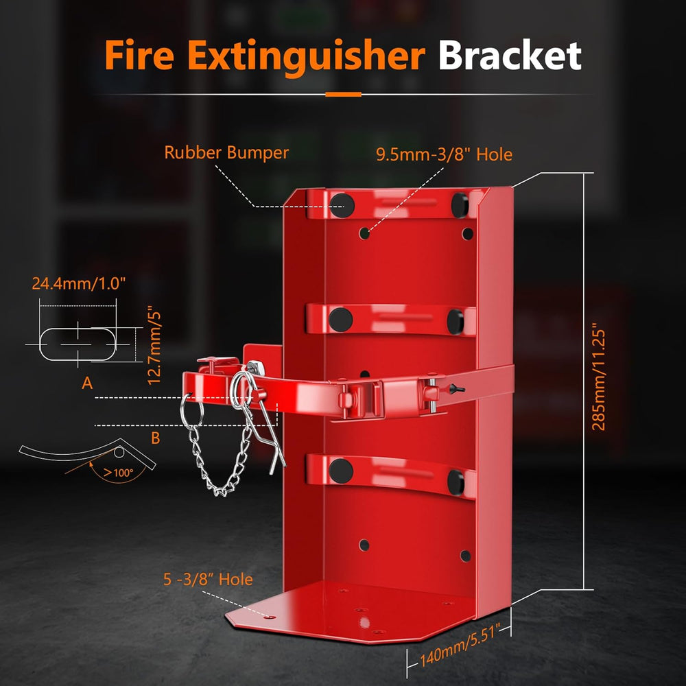 Heavy Duty Vehicle Bracket,Fire Extinguisher Brackets&Mounts-St12 Steel R...
