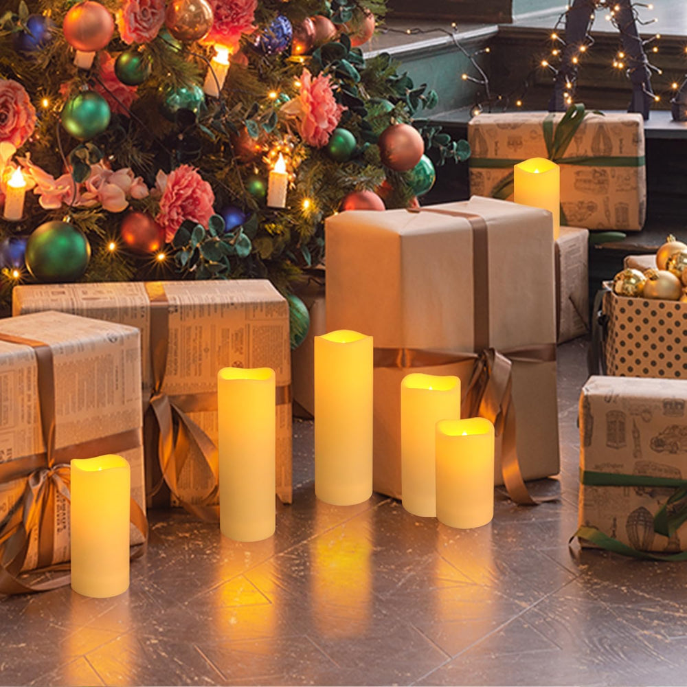 24Pack Flickering Flameless LED Candles with Remote Control,Waterproof Batter...