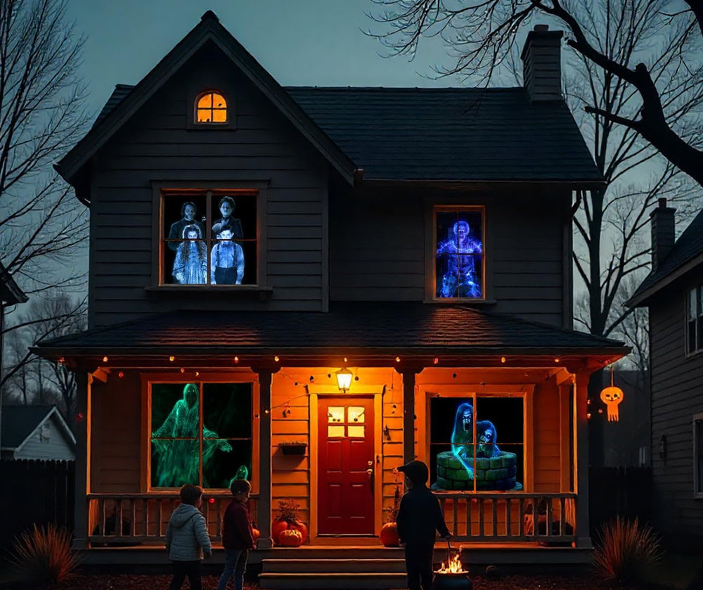 AtmosFX® Spooky Halloween Hollusion Vol 1 Digital Decoration on USB Includes ...